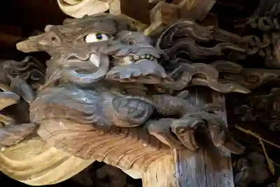 大川上美良布神社の芸術