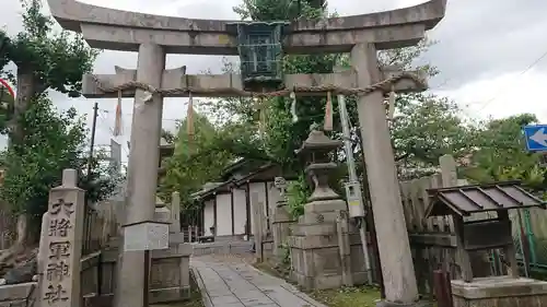 大将軍神社　東三條殿の鳥居