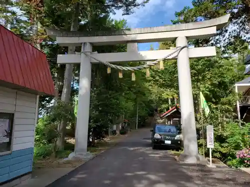 倶知安神社の鳥居