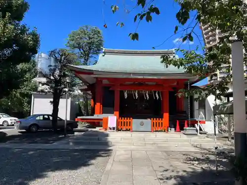 麻布氷川神社の本殿・本堂