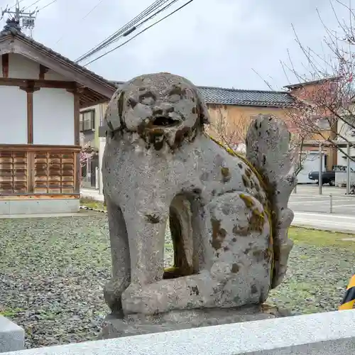 菅原神社の狛犬