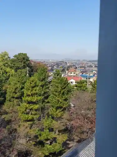 忍　諏訪神社・東照宮　の景色