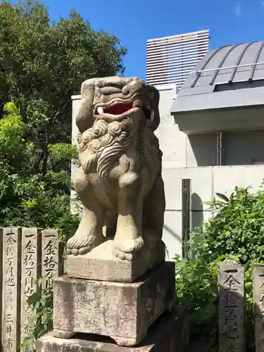 徳島眉山天神社の狛犬