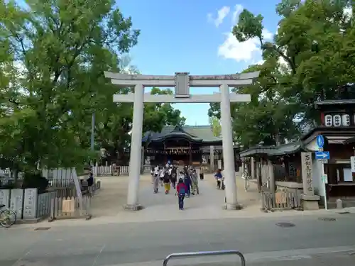 石切劔箭神社の鳥居