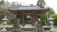 河内阿蘇神社の本殿