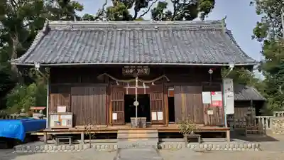 賀久留神社の本殿・本堂