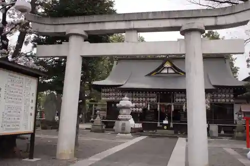 正ノ木稲荷 稲積神社の鳥居