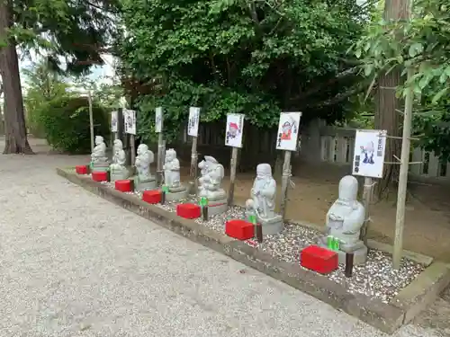 瀧宮天満宮の像