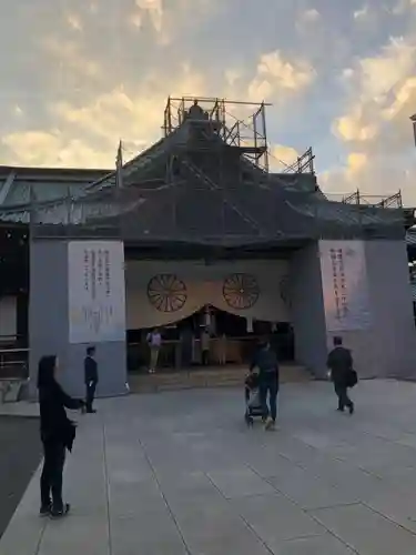 靖國神社の本殿・本堂