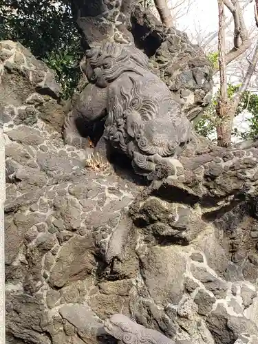 中村八幡宮の狛犬