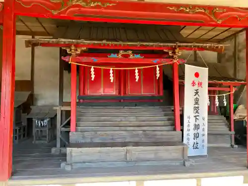 長幡部神社の本殿