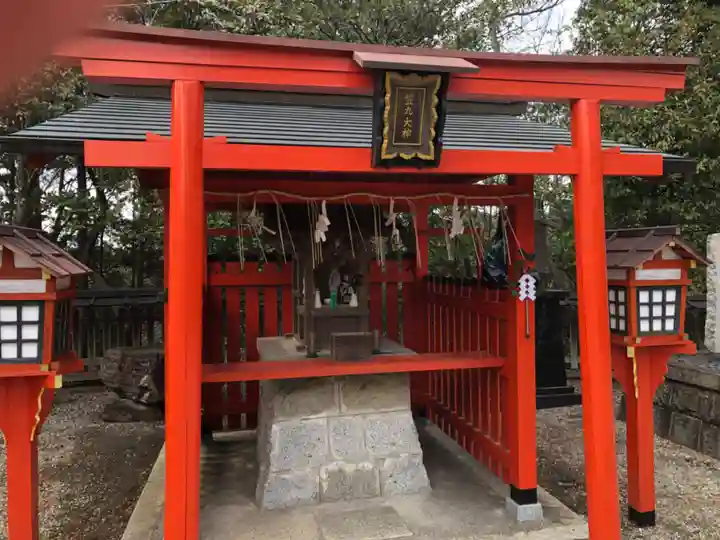 奥宮神社の末社・摂社