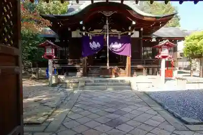 離宮八幡宮の本殿・本堂