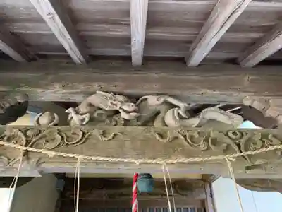 神明神社の芸術