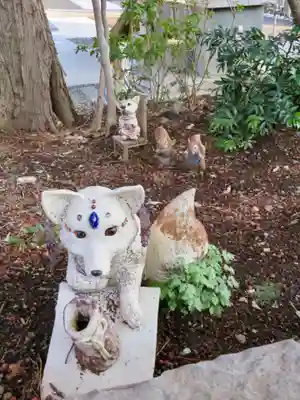 北澤八幡神社の狛犬