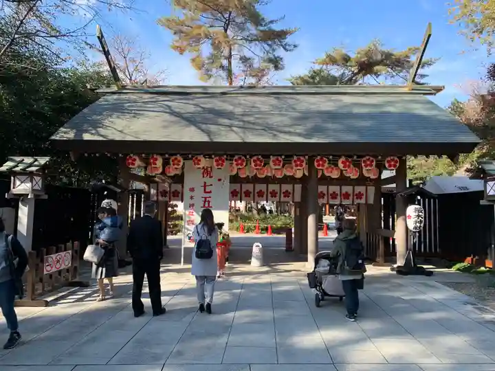 櫻木神社の山門・神門