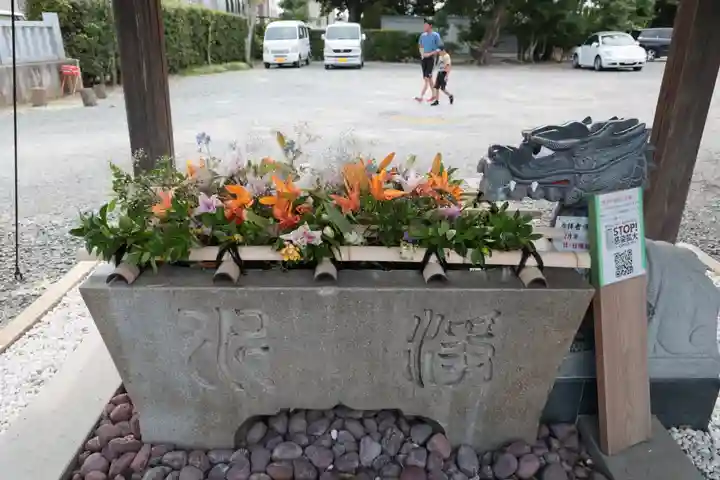 大歳神社の手水舎