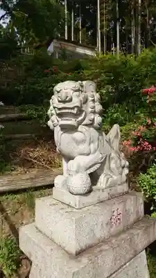 大衡八幡神社の狛犬