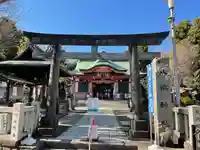 鮫州八幡神社の鳥居