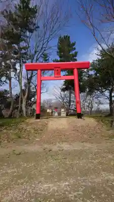 尾張猿田彦神社 奥宮の鳥居