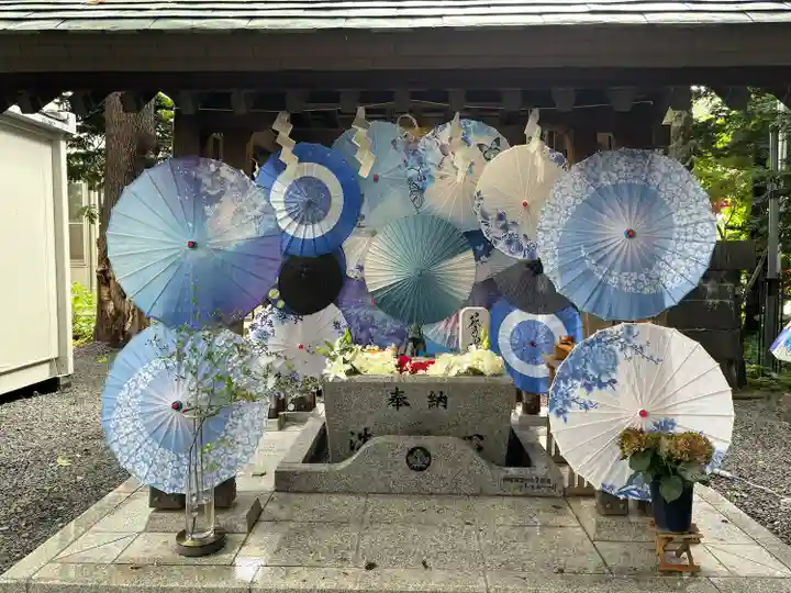 札幌諏訪神社の手水舎