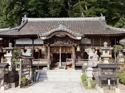 笠山坐神社の本殿・本堂