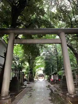 ときわ台天祖神社の鳥居
