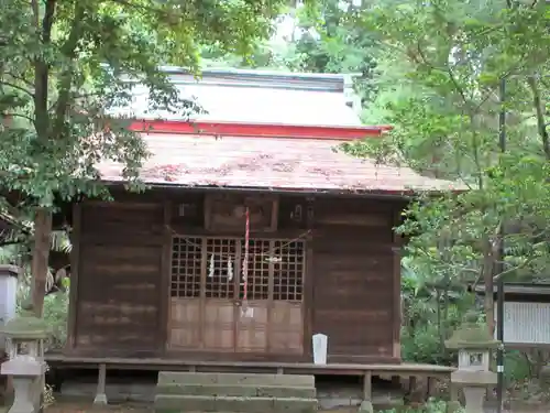 塙田八幡宮の本殿