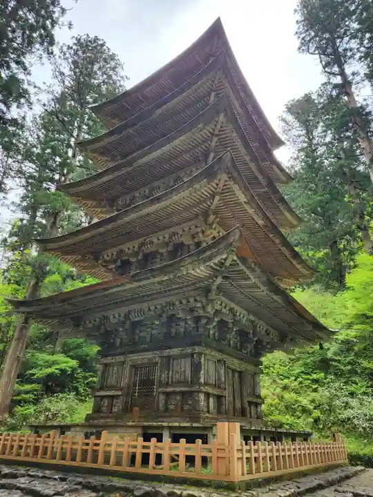 羽黒山五重塔(出羽三山神社)(山形県)