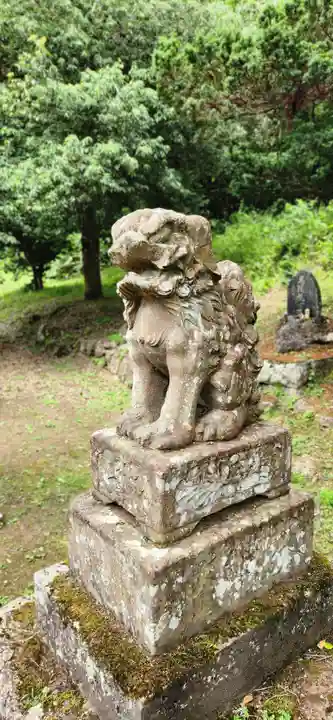 松尾院の狛犬