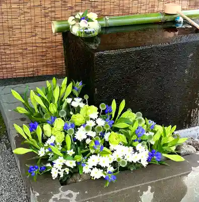 上尾御嶽神社の手水舎