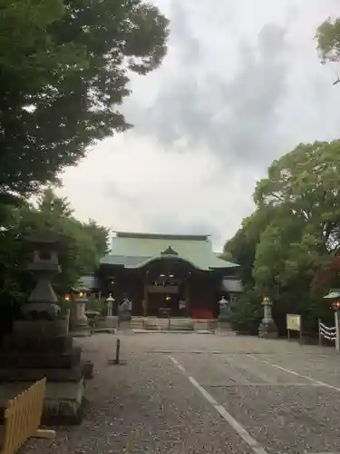 溝旗神社（肇國神社）の本殿