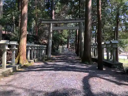 瀧樹神社の鳥居