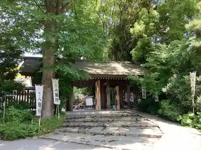 阿佐ヶ谷神明宮の山門・神門
