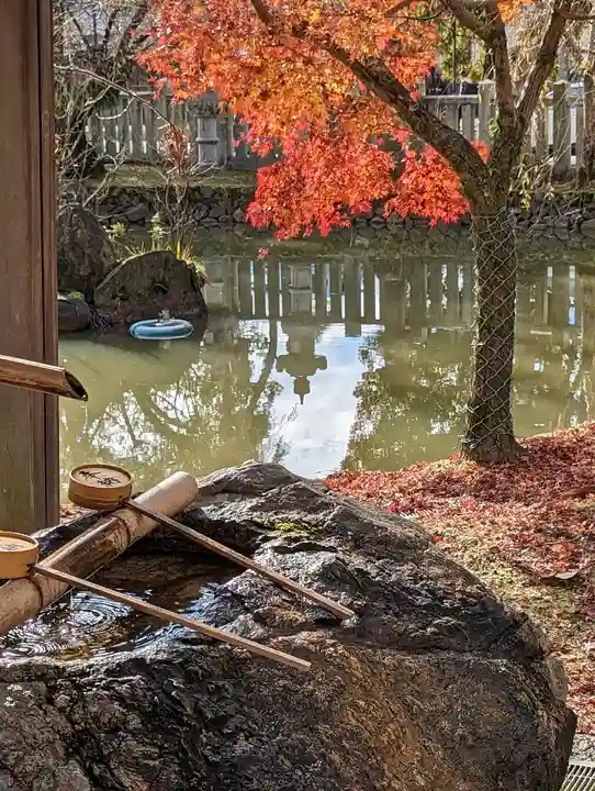 氷室神社の手水舎