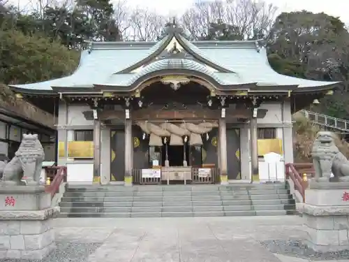 本牧神社の本殿・本堂
