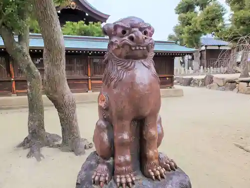 貴布禰神社の狛犬