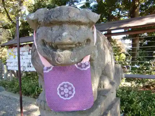 菊田神社の狛犬