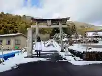 白山神社(野上)の鳥居