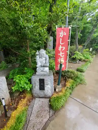 塚崎神明社の像