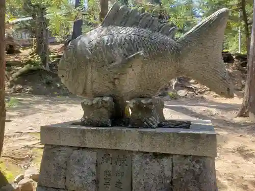 須部神社の狛犬