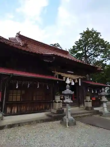 櫛代賀姫神社の本殿