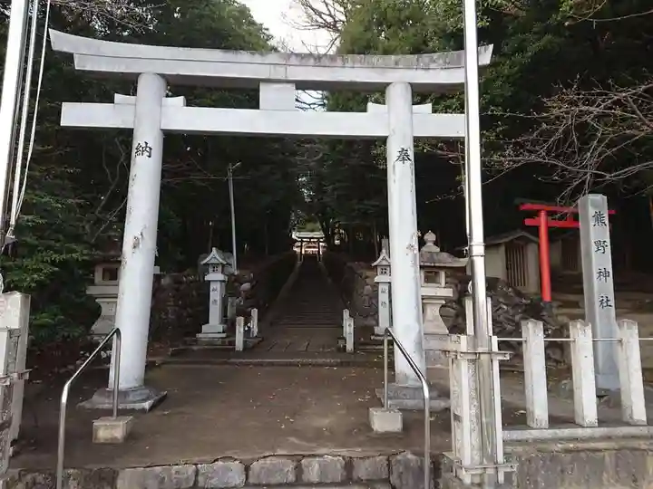 熊野神社(吉川熊野神社)の鳥居