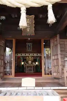 常陸第三宮　吉田神社の本殿・本堂