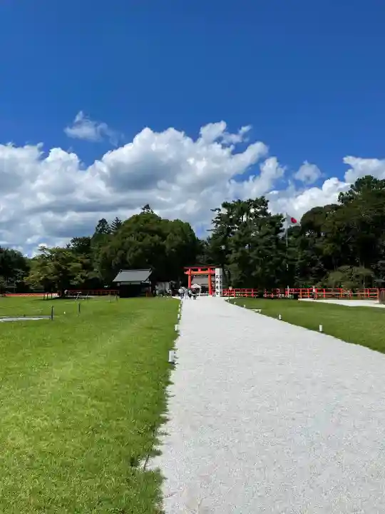 賀茂別雷神社(上賀茂神社)の景色
