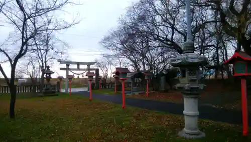 石狩八幡神社の鳥居