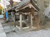天祖神社(上目黒天祖神社)の手水舎