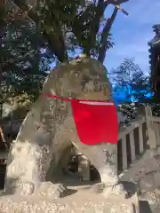 白鳥神社の狛犬