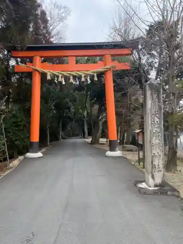 廣瀬大社の鳥居