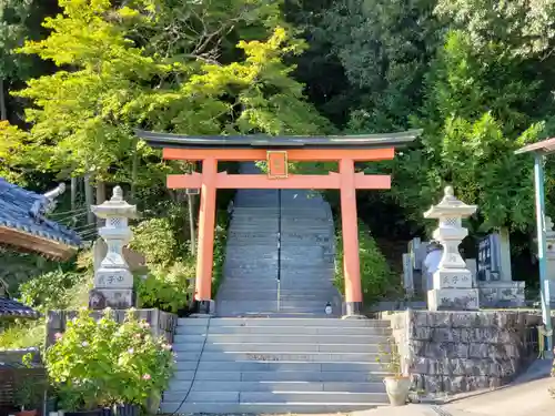 塩田八幡宮の鳥居